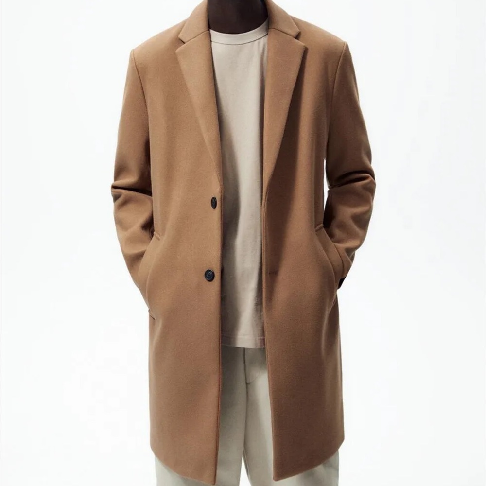 TOPMAN WOOL PEACOAT